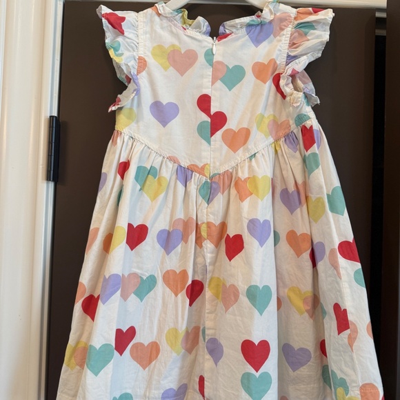 💛Pink Chicken Jennifer Dress - Pastel Hearts (Size 4)🤍 - Picture 4 of 6